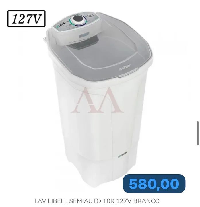 Máquina de Lavar Tanquinho 