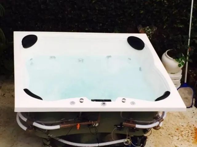 SPA 4 LUGARES COM HIDROMASSAGEM E AQUECEDOR COMPLETO A PRONTA ENTREGA  - Foto 3