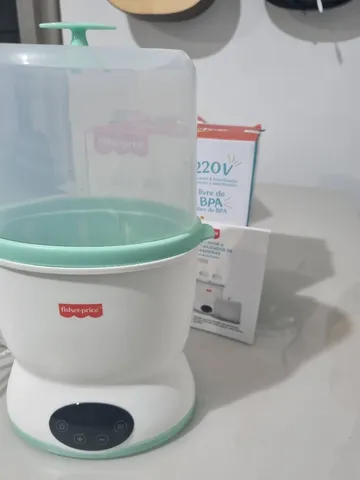 Fisher Price, aquecedor e esterilizador de mamadeiras