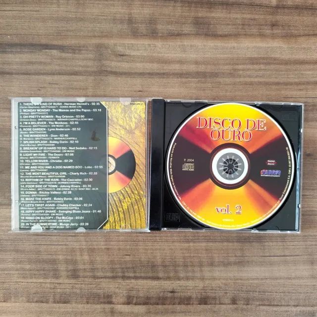CD Vários Artistas - Disco De Ouro Vol. 2 - Foto 3