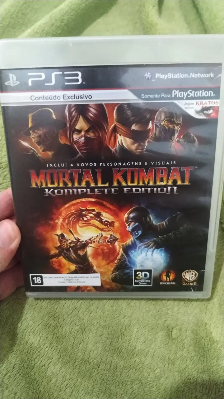 MORTAL KOMBAT 9 PS3 KOMPLETE EDITION