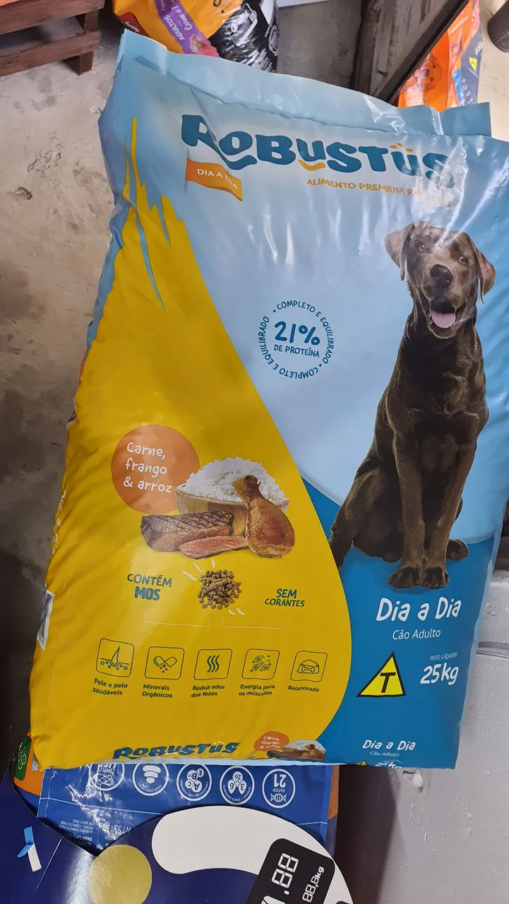 Ração para Cães Robustus Dia a Dia 25kg 162,00