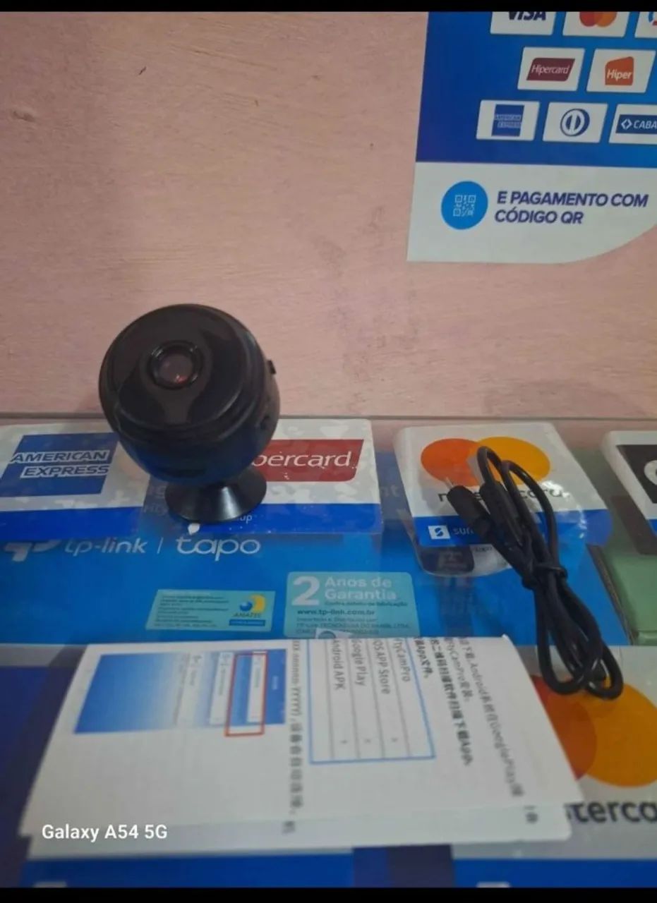 Mini Câmera A9 Wi-fi Acesso Remoto Via Celular APP ftycampro - Foto 4