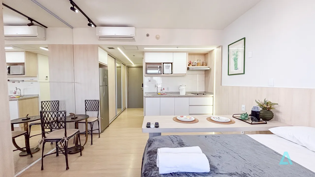 Studio no Setor Marista - Blend Smart Style - 800 metros Órion Business em Goiânia, GO