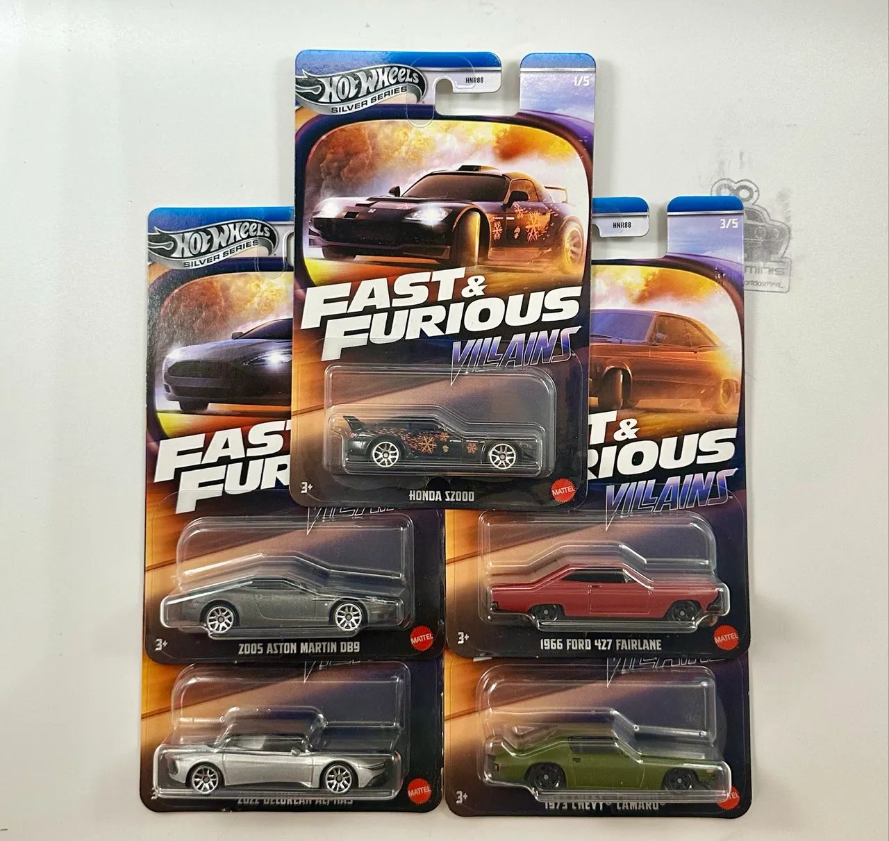 Hot Wheels Set Fast & Furious Mainline Completo - Hobbies e