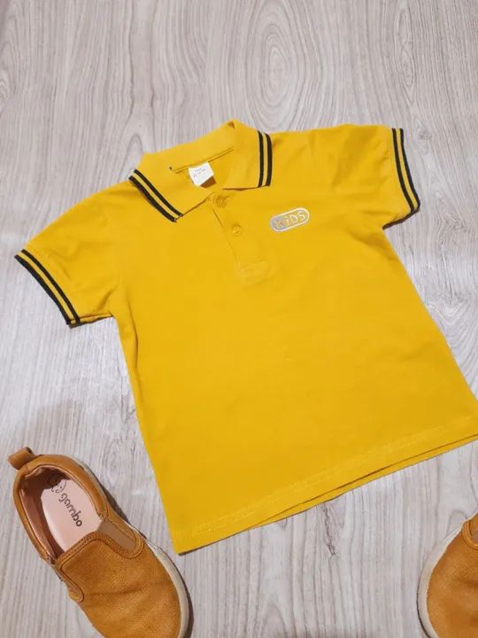 Polo Infantil Masculina Kids - Tamanho 6 anos