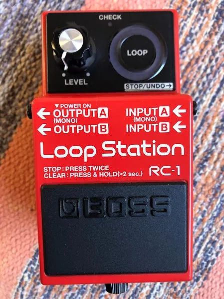 Pedal Loop Station RC-1 Boss parcelo no Olxpay/ML avalio troca"NÃO faço Enjoei" - Foto 2