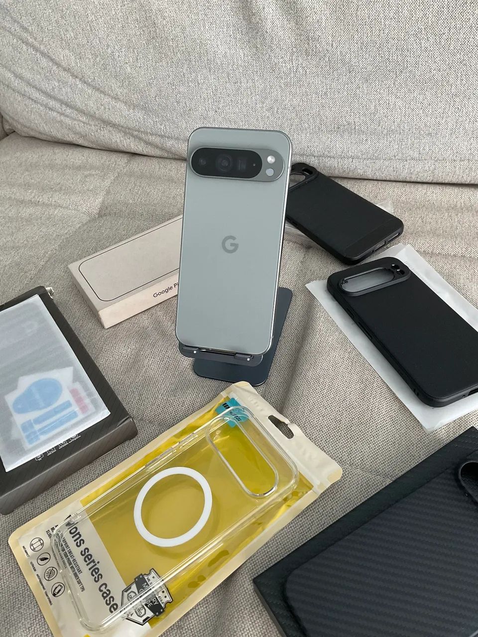 Google Pixel 9 Pro XL - Hazel - 256GB - Celulares e Smartphones