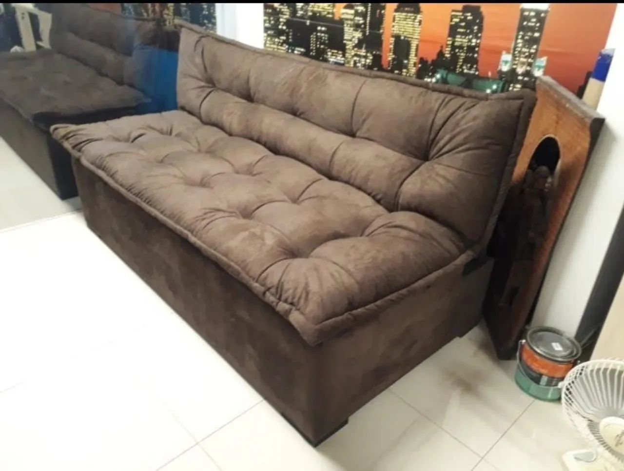 Vendo sofás cama fofão novas de fábrica  - Foto 5