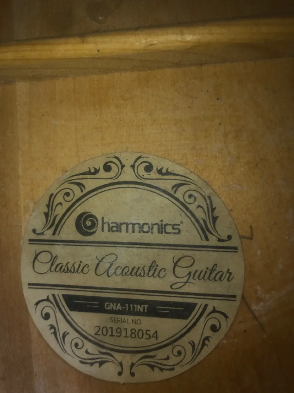 Violão Harmonics Classic Acoustic GNA-111NT