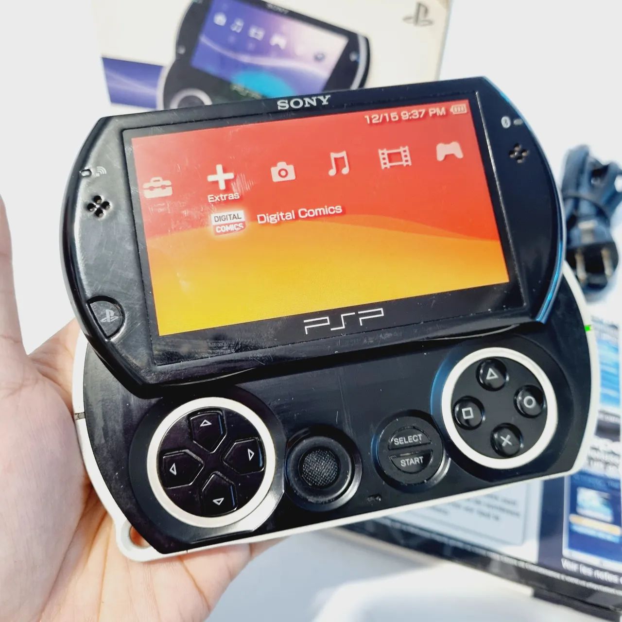 その他 PSPgo J75-CONSOLE PSP GO PRETO COM CAIXA - Consoles de Vídeo Game - Vila