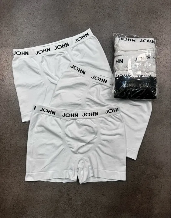 Cuecas John John - 3 peças - Branco