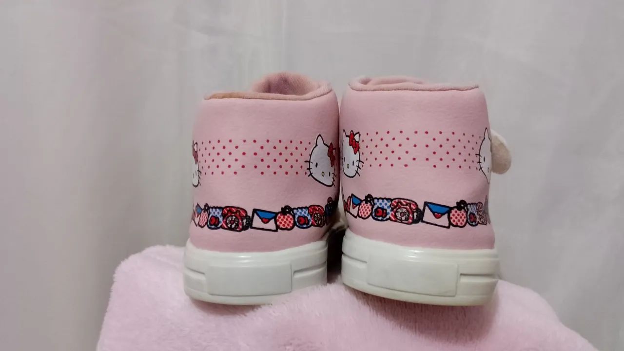 Tênis hello Kitty n 21/22 - Foto 6