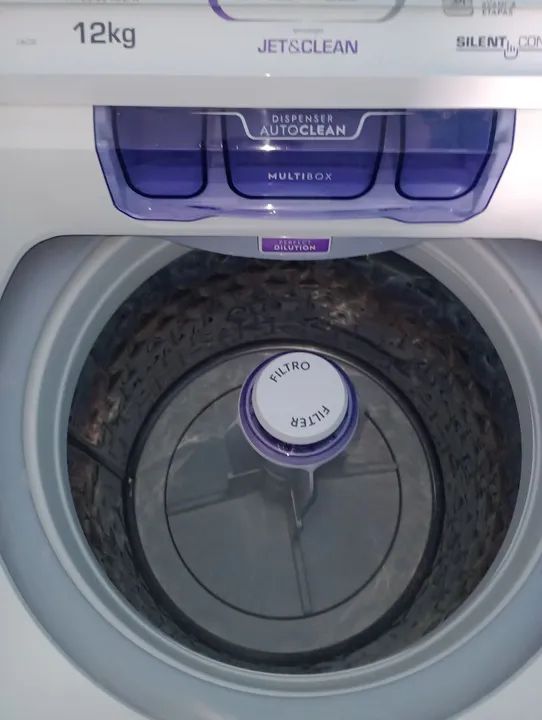 Máquina de Lavar Roupa 12kg - Semi Nova - Foto 4