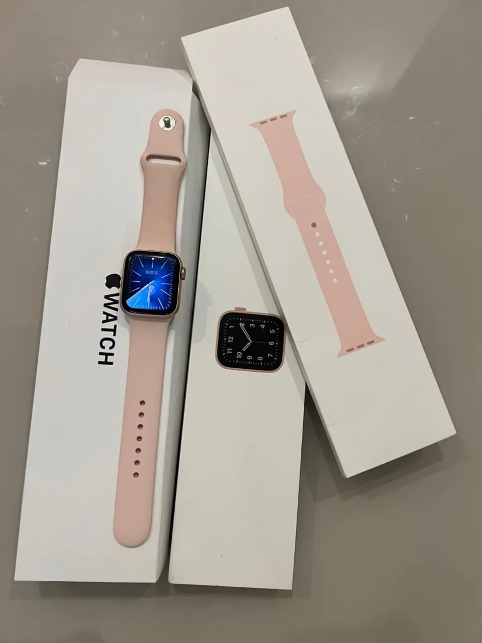 Apple Watch Series SE- Rosa Dourado - Foto 3