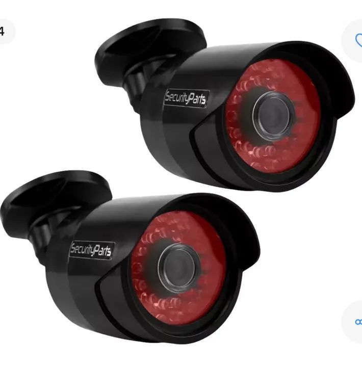 Câmera Fals4 com LED - 5 unidades - Pilha ou energia