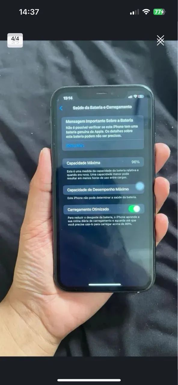 IPHONE 11 64G PRETO 800 REAIS - Foto 4
