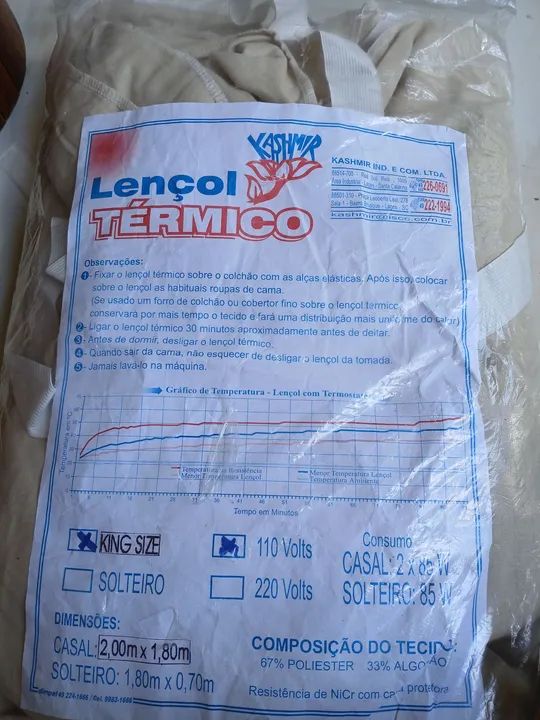 Lençol térmico