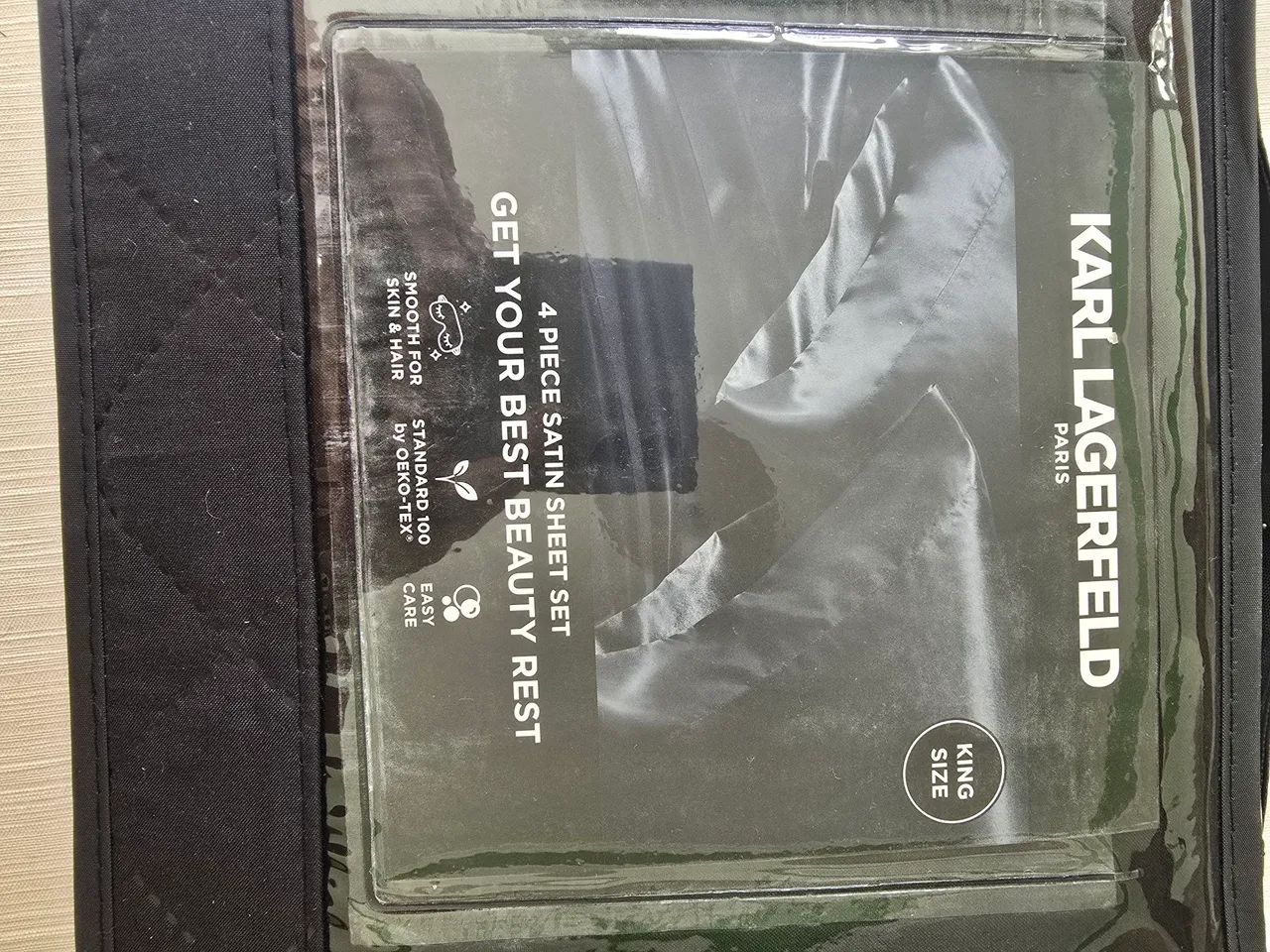 Jogo de Cama King Luxo Karl Lagerfield 60%off - Foto 2