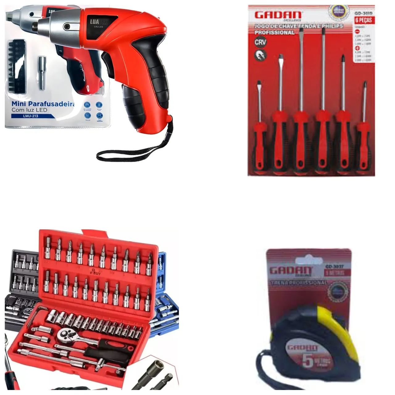 Kit ferramentas 