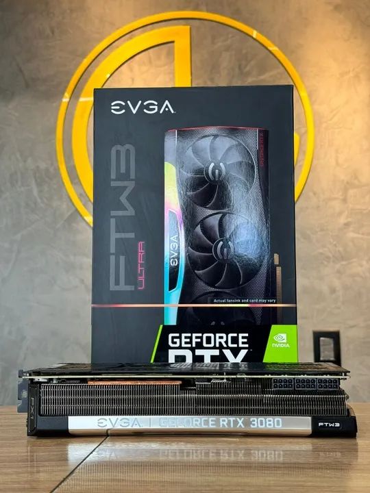 RTX 3080 10GB EVGA FTW3 ULTRA Com Caixa - Loja física - Garantia - Olx Pay - Foto 4