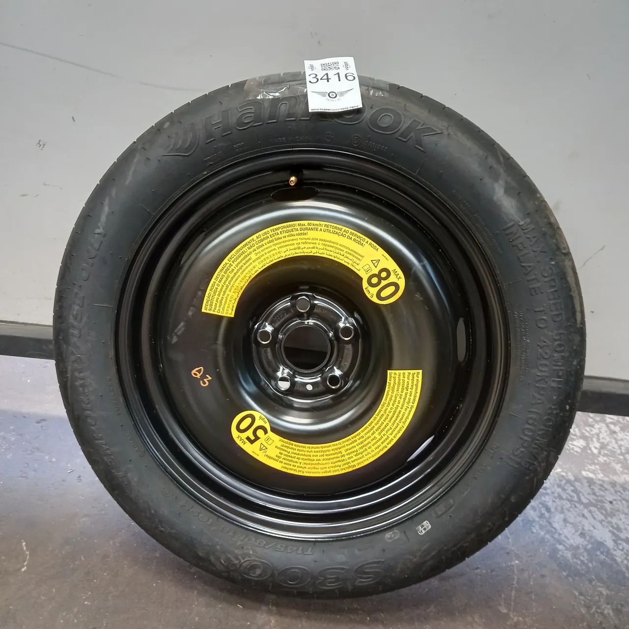 Estepe Audi Q3 2014 Á 2018 145/80r18