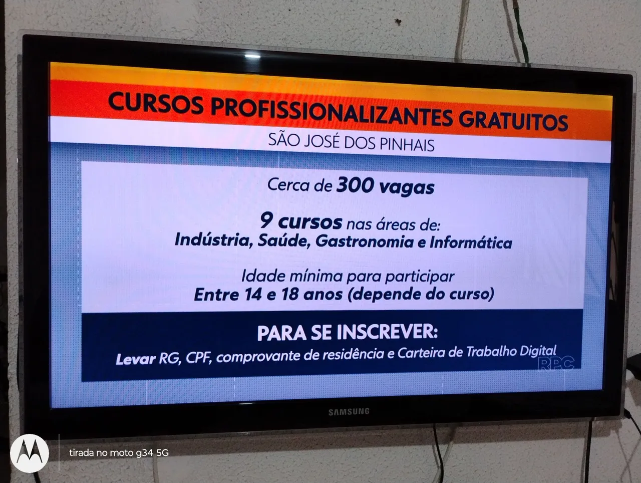 TV Samsung