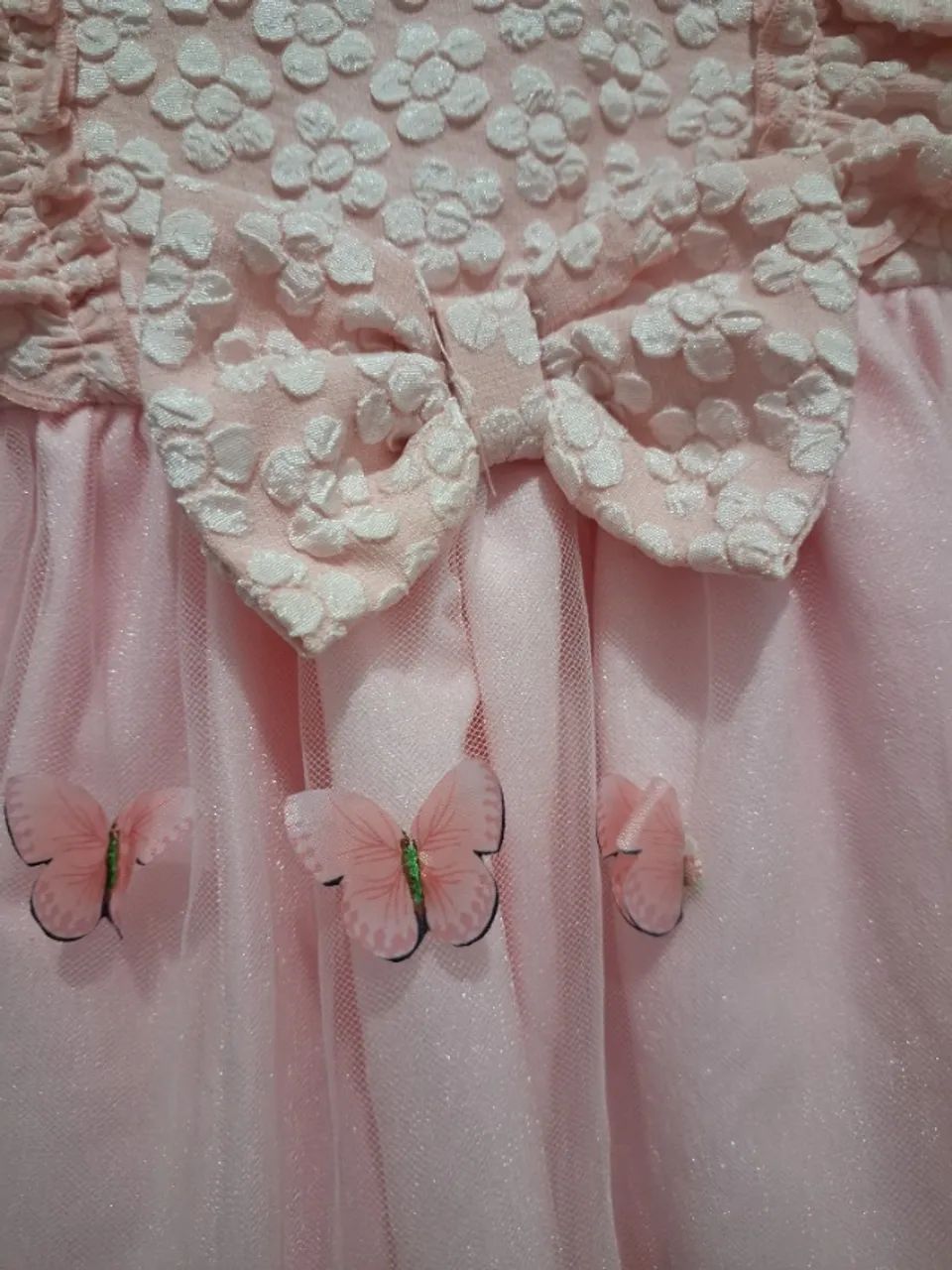 Vendo vestido shein borboleta 1 ano - Foto 2