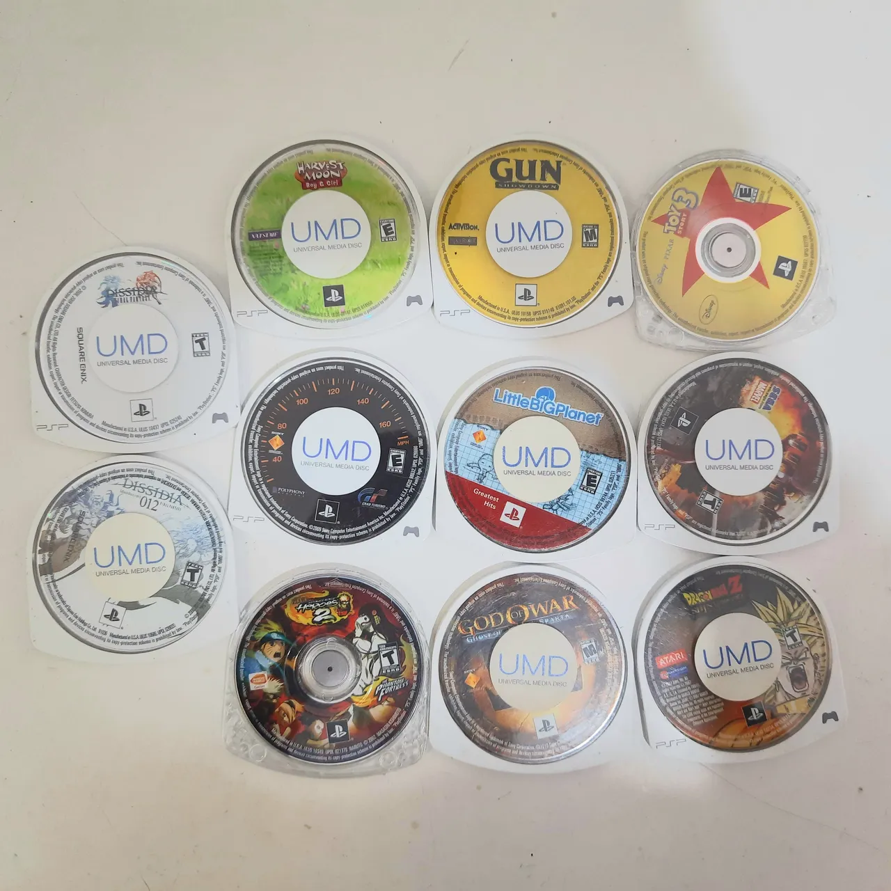 Lote de jogos PSP UMD Playstation 
