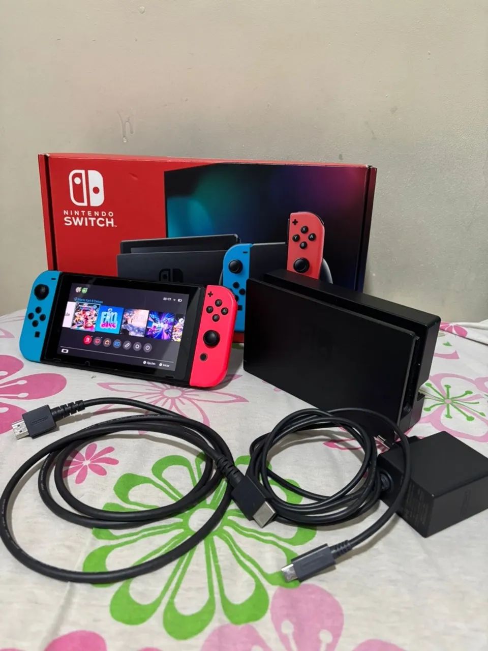 Nintendo Switch - Console + Jogo Mario Kart 8 Deluxe - Foto 5