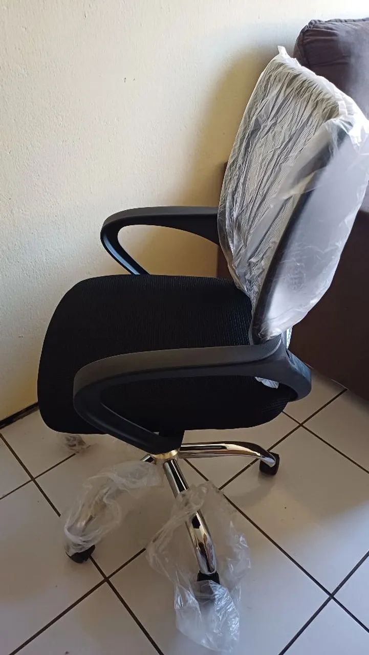 Cadeiras Para Escritório Home office Estudos Novas Lacrado de Fábrica - Foto 5