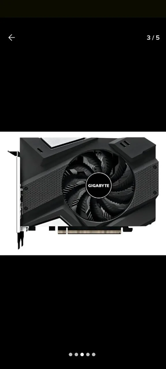 Placa de Vídeo Gigabyte GTX 1650