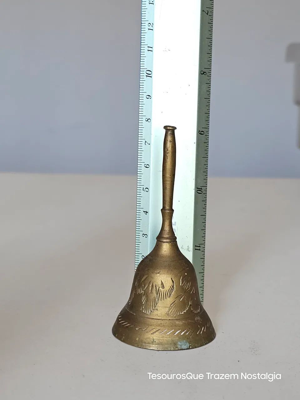 Sineta Indiana em bronze 8cm - Foto 4