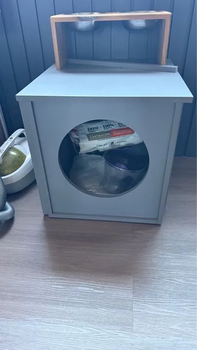 Casa de cachorro em MDF ripado personalizada  - Foto 2