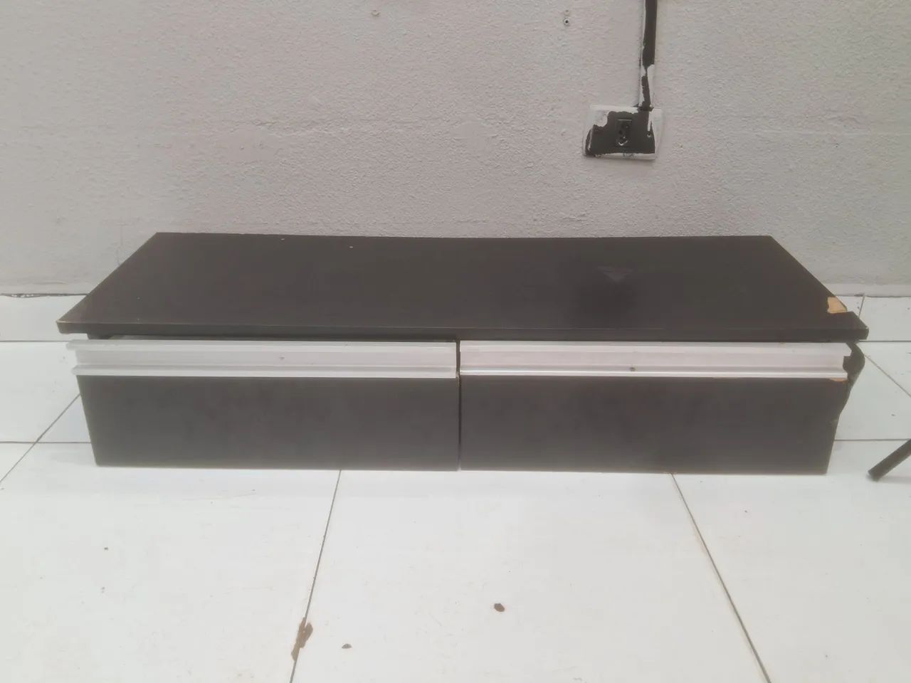 Bancada 1x40cm com 2 gavetas