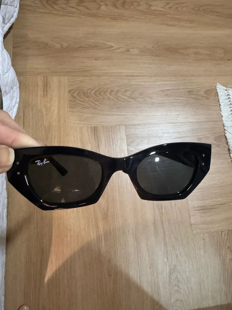 Óculos de sol Ray Ban Zena Bio Based preto - Foto 3