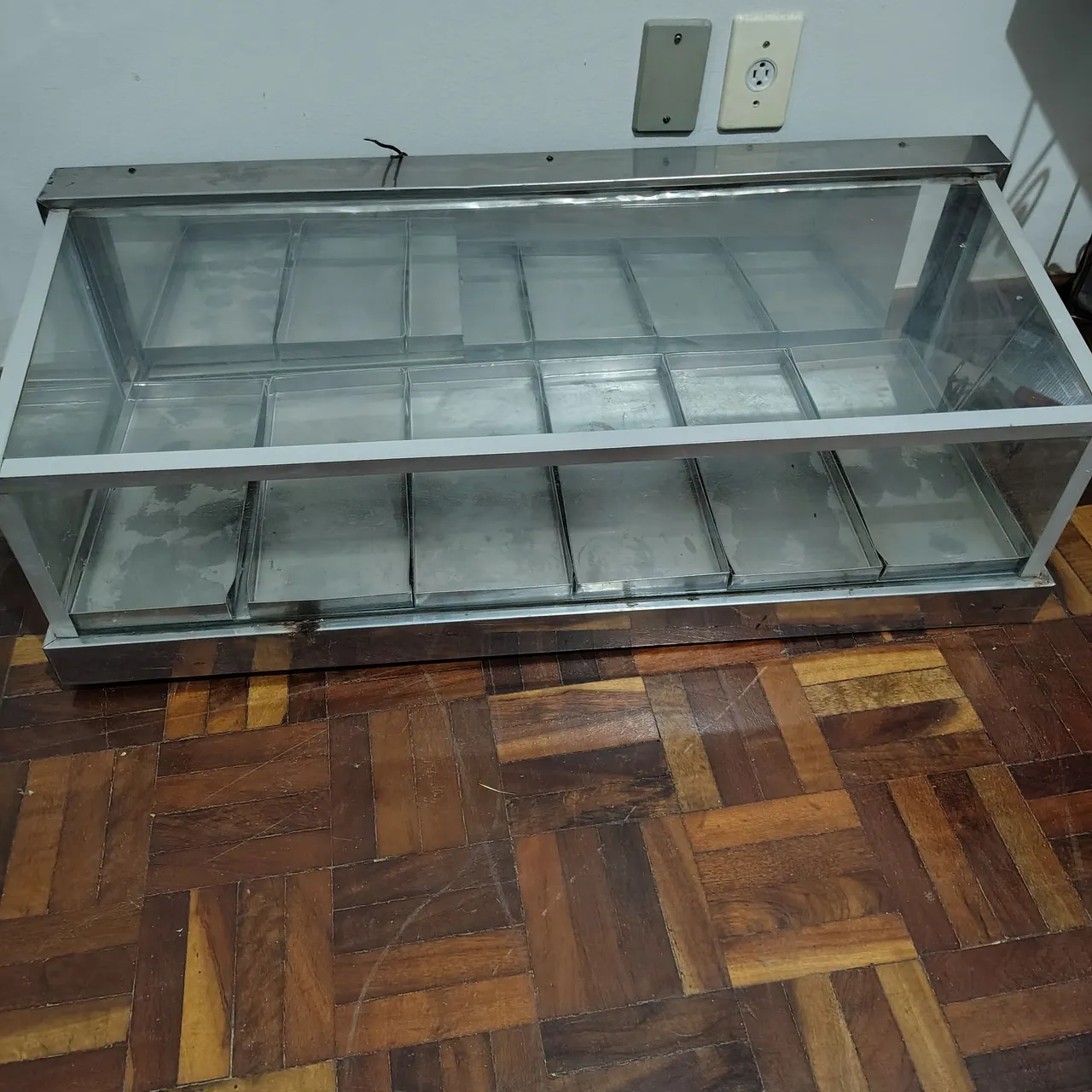 Estufa para salgados e espetos