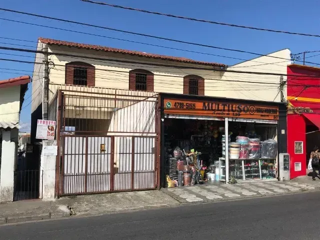 Salão comercial e Casa 3 dormitórios à venda no Mogi Moderno, Mogi das Cruzes /SP