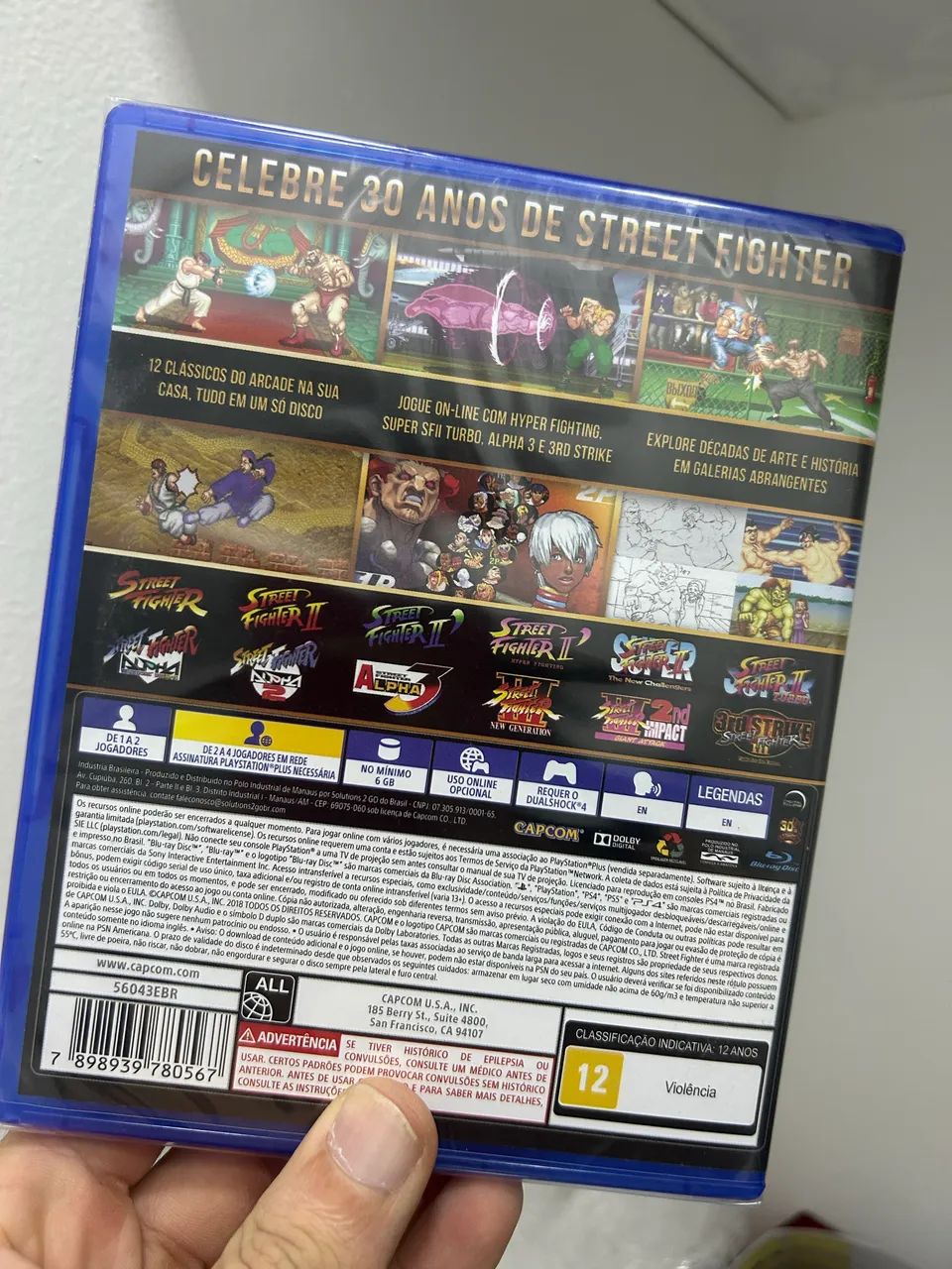 Jogo de PS4 - Street Fighter - Lacrado - Foto 2