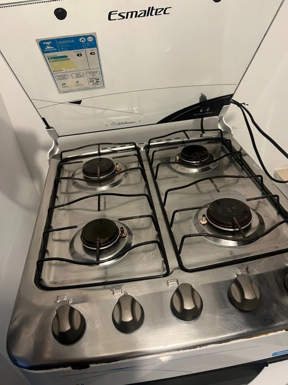 Fogão 4 Bocas Esmaltec Ágata - Branco - Foto 2