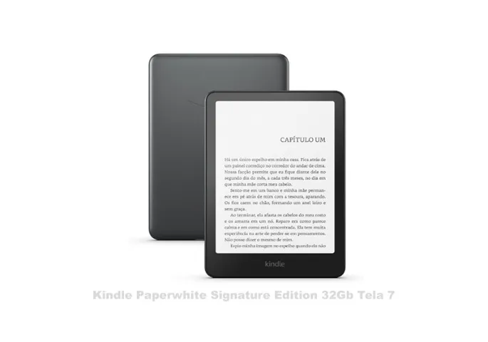 Kindle Paperwhite Signature Edition 32Gb Tela Antirreflexo 7", Carregamento Sem Fio