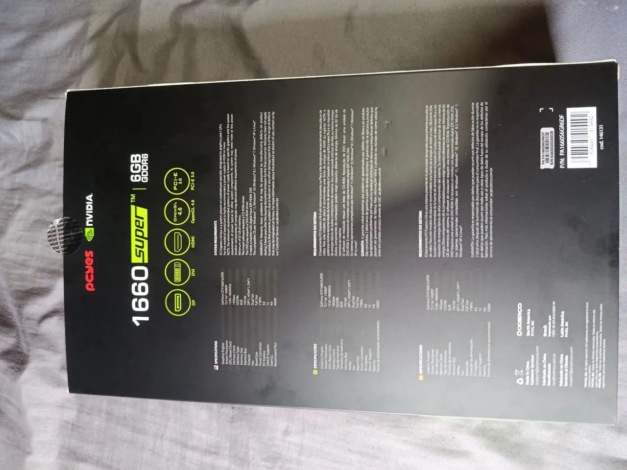 GTX 1660 super 6gb64312425968771122