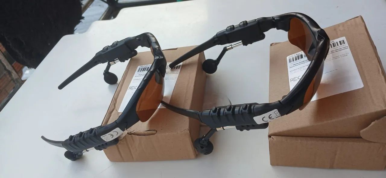 ÓCULOS DE SOL VIA BLUETOOTH COM FONE ACOPLADO  - Foto 3
