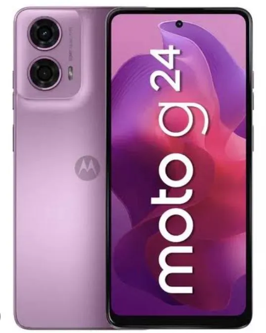 Vendo um Moto G24 Rosa novinho. Só tem 1 mês de uso. 128 G e 8 de Ram