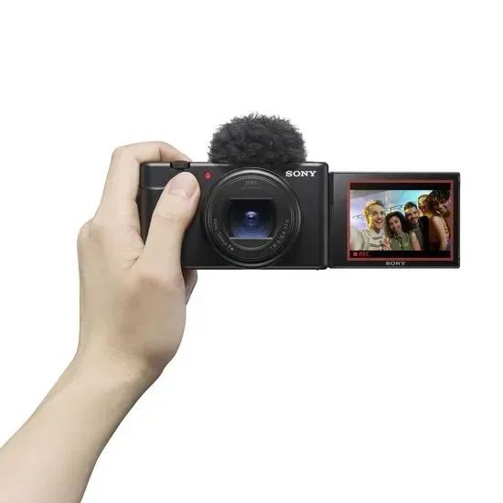 Câmera Digital Sony Zv-1 Ii Zv-1m2 Preta Vloggers Youtubers Nova Lançamento - Foto 2