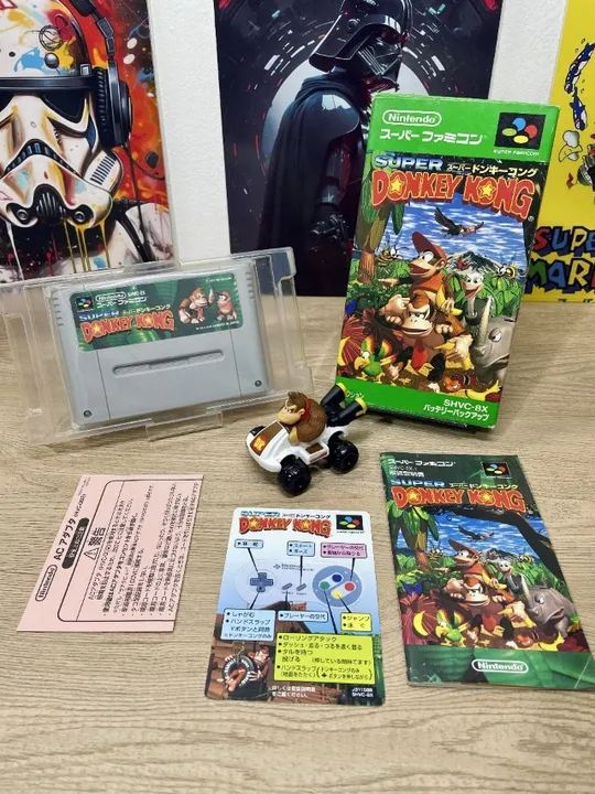 Super Donkey Kong Country 1, 2 e 3 (O 1 é CIB) Japonesas Originais