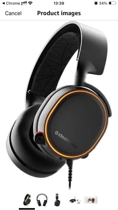 Headset Gamer Steelseries Arctis 5 RGB- Usado