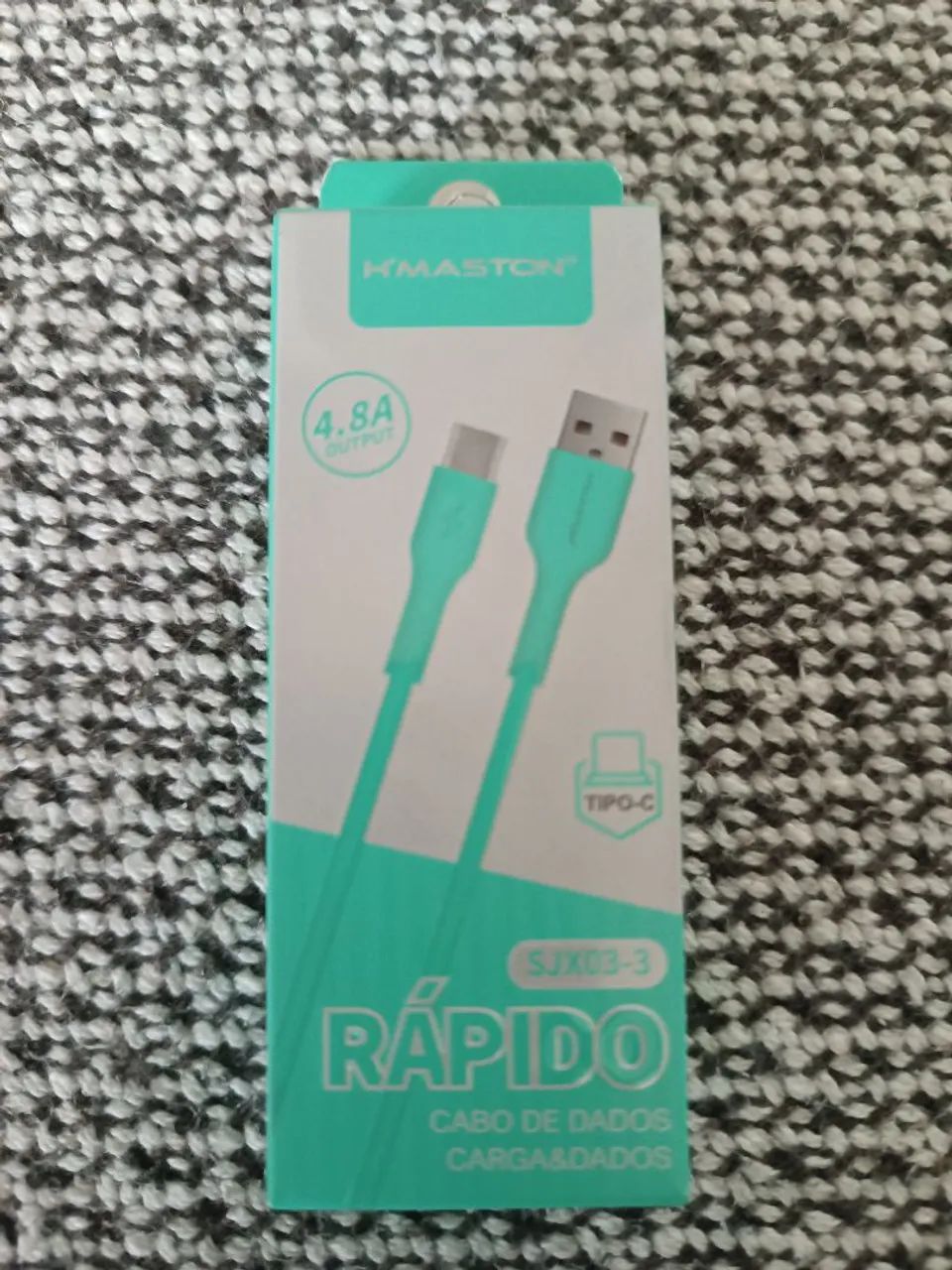 Cabo celular tipo c v8 iPhone ( NOVO ) - Foto 3