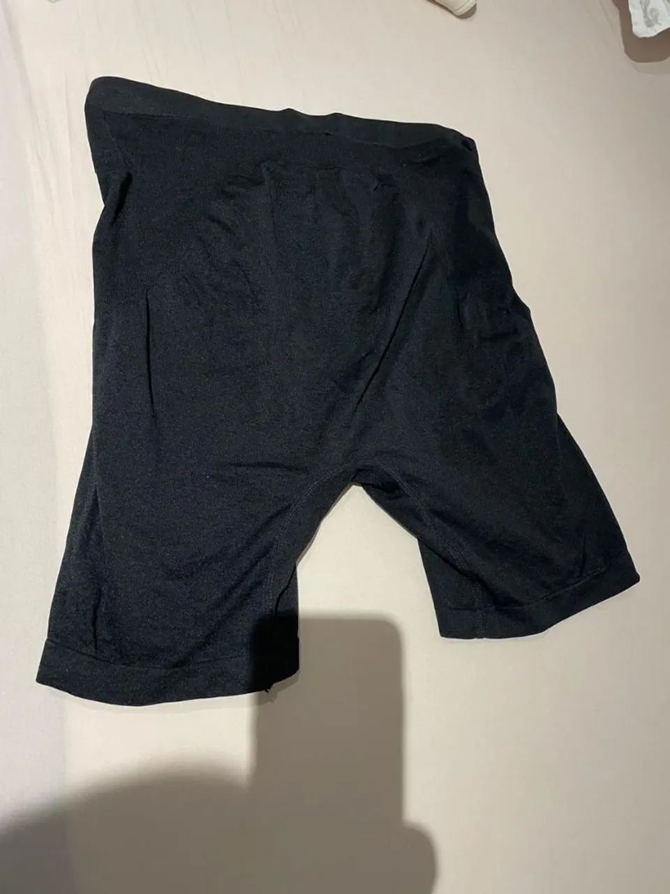 Bermuda gestante sem costura da loja A Gestante - G preto - Foto 2