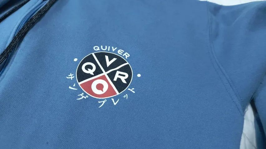 Moletom QUIVER Azul - Coleção Sangue Preto - Foto 3